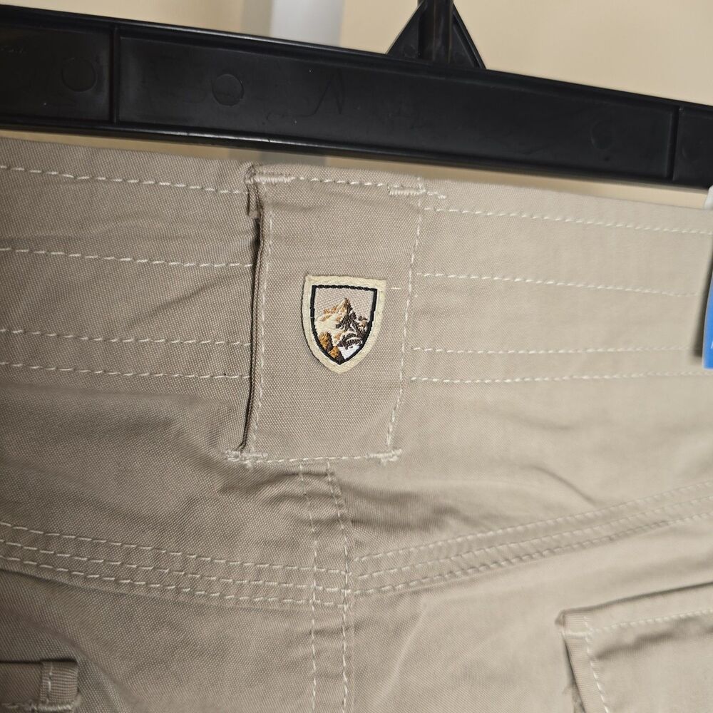 KUHL Kurve Women's 12 Splash 11" Shorts Khaki Stretch Outdoor Hiking - Picture 7 of 16